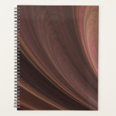 Vagues de sable douces marron et roses (Devant)