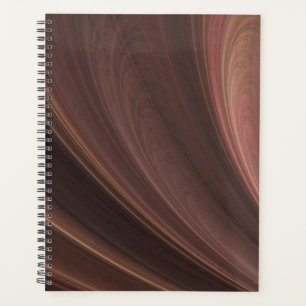 Vagues de sable douces marron et roses