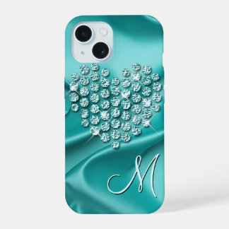 Vagues de soie personnalisées Motif Faux Diamants