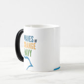 Vagues de tasse de marine de changement avec le (Devant gauche)