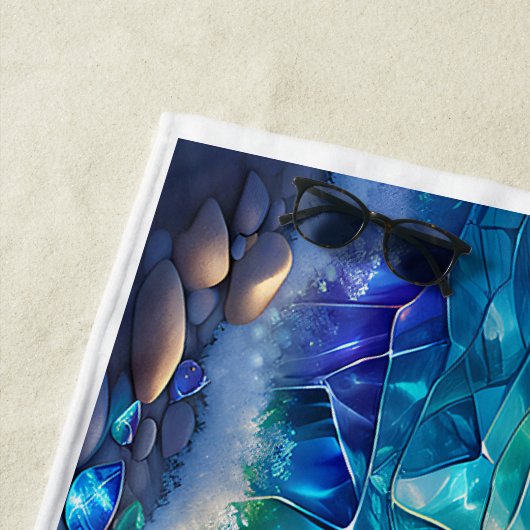 Vagues de tranquillité : Serviette de coucher de s (En situation)