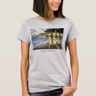 Vagues Douces Au T-shirt Cocoa Pier