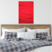 Vagues écarlates abstraites toile triptyque graphi (Insitu(Chambre))