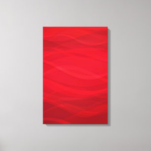 Vagues écarlates abstraites toile triptyque graphi