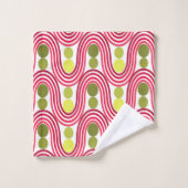 Vagues et cercles (Gant de toilette)