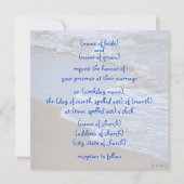 vagues ii Invitation (Devant)