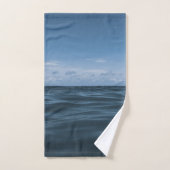 Vagues infinies d'océan bleu 1 (Serviette à main)