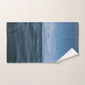 Vagues infinies d'océan bleu 1 (Serviette à main)