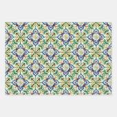 vagues japonaises, papier peint anglais et tuiles  (Devant 3)