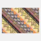 vagues japonaises, papier peint anglais et tuiles  (Devant)