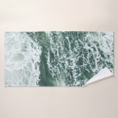 VAGUES OCÉANES (Serviette de bain)