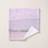 Vagues océaniques Pastel doux 5 (Gant de toilette)