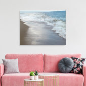 Vagues Océaniques Tranquilles sur la Toile de la P (Insitu(Salon))