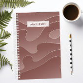 Vagues Ombre Or Rose personnalisées