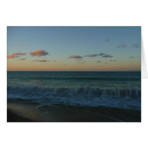 Vagues s'écrasant au paysage de Sunset Beach