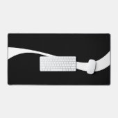 Vagues simples 2 - Noir et blanc (Clavier et souris)