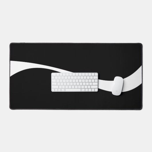 Vagues simples 2 - Noir et blanc (Clavier et souris)