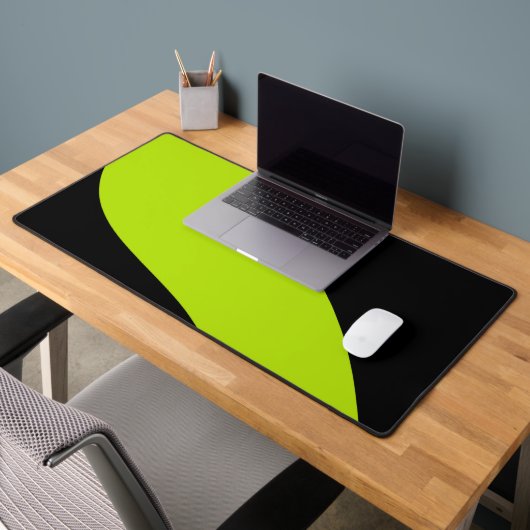 Vagues simples en vert citron (Bureau 2)