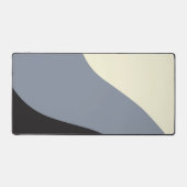 Vagues simples - Noir, Gris et Crème (Recto)