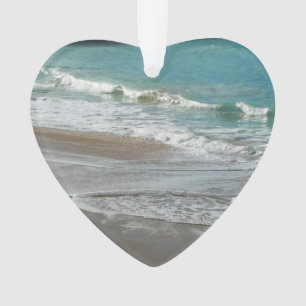 Vagues sur la plage bleu turquoise Océan