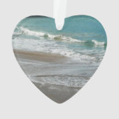 Vagues sur la plage bleu turquoise Océan (dos)