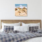 Vagues sur toile de rivage de côte rocheuse Océan (Insitu(Chambre))