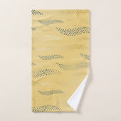 Vagues Tigre (motif stylisé) 1 (Serviette à main)