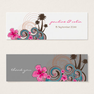 Vagues tropicales Hibiscus rose Destination Mariag