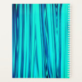 Vagues Turquoise Océan Abstrait Vert Ombre Motif (Dos)