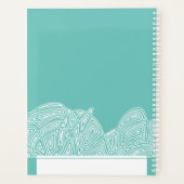 Vagues turquoises (Dos)