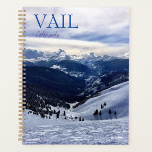 Vail Colorado Année Pittoresque Carnet planificate