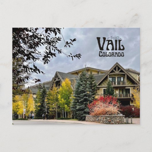 Vail, Colorado Briefkaart (Voorkant)