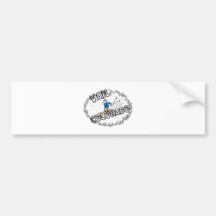 Vail Colorado met Clive Bumpersticker