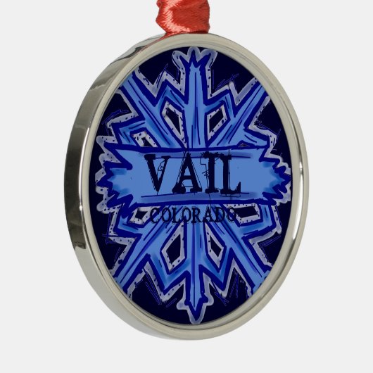 Vail Colorado ornament sneeuwvlokken (Rechts)