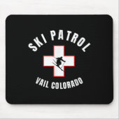 Vail Colorado Ski Patrol Muismat (Voorkant)
