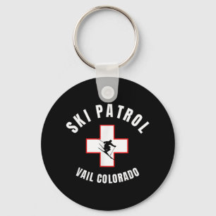 Vail Colorado Ski Patrol Sleutelhanger