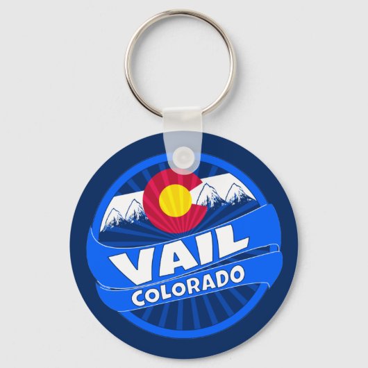 Vail Colorado sleutelhanger (Voorkant)