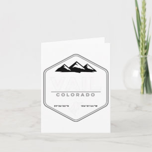 Vail Colorado Snowboard T Kaart