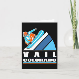 Vail Colorado - snowboarder Kaart