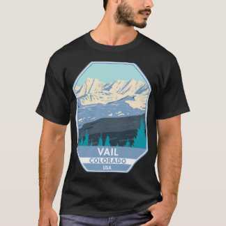 Vail Ski Area Winter Colorado T-shirt