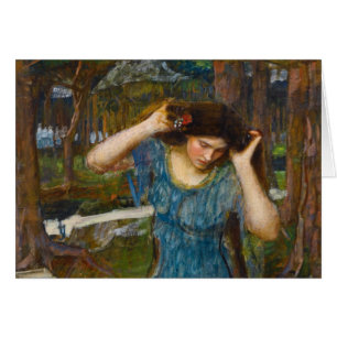 Vain Lamorna Étude Lamia par Waterhouse
