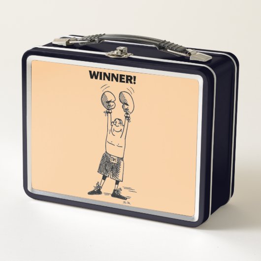 Vainqueur tan et lunchbox noir (Devant)