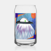 vaisseau spatial Alien UFO Space (Verso)