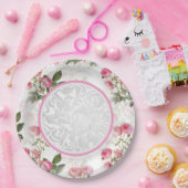 Vaisselle de fête victorienne assiette en papier à (Fête)