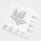 Vaisselle Rétro Canada Feuille d'Érable Souvenir (Gauche)