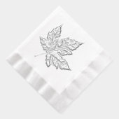 Vaisselle Rétro Canada Feuille d'Érable Souvenir (Droite)