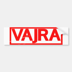 Vajra Stamp Bumpersticker