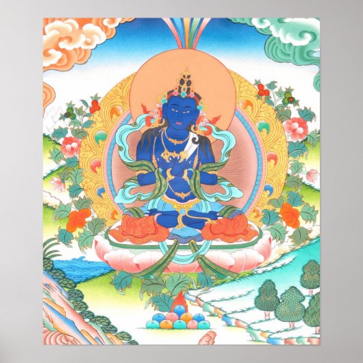 Vajradhara Buddha Poster (Voorkant)