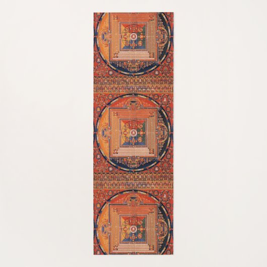 Vajradhatu Mandala Thangka w/out Monogram Yogamat (Achterkant)