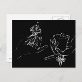 Vajrasattva Mudra Briefkaart (Voorkant / Achterkant)